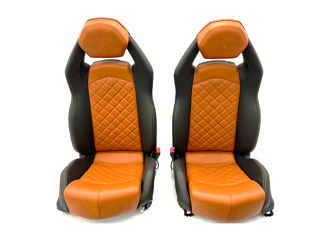 LAMBORGHINI AVENTADOR AD-PERSONAN TERRA ELEGANTE "TAN" COMFORT SEATS