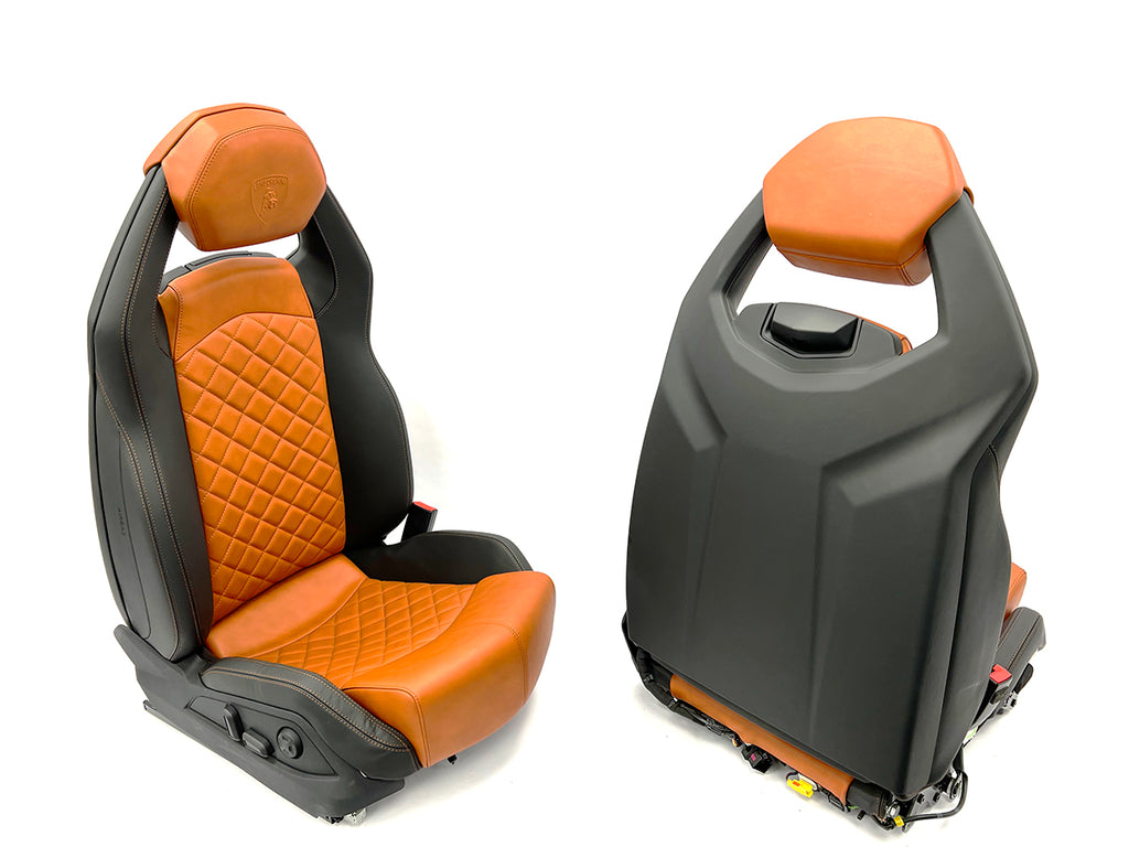 LAMBORGHINI AVENTADOR AD-PERSONAN TERRA ELEGANTE "TAN" COMFORT SEATS