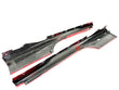 Load image into Gallery viewer, FERRARI F8 AERO CARBON SIDE SKIRTS SET - ROSSO CORSA 985881796 985881797