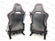 Load image into Gallery viewer, MCLAREN 720S MSO LUXURY CARBON BACKS COMFORT SEATS IN BURGUNDY LEATHER