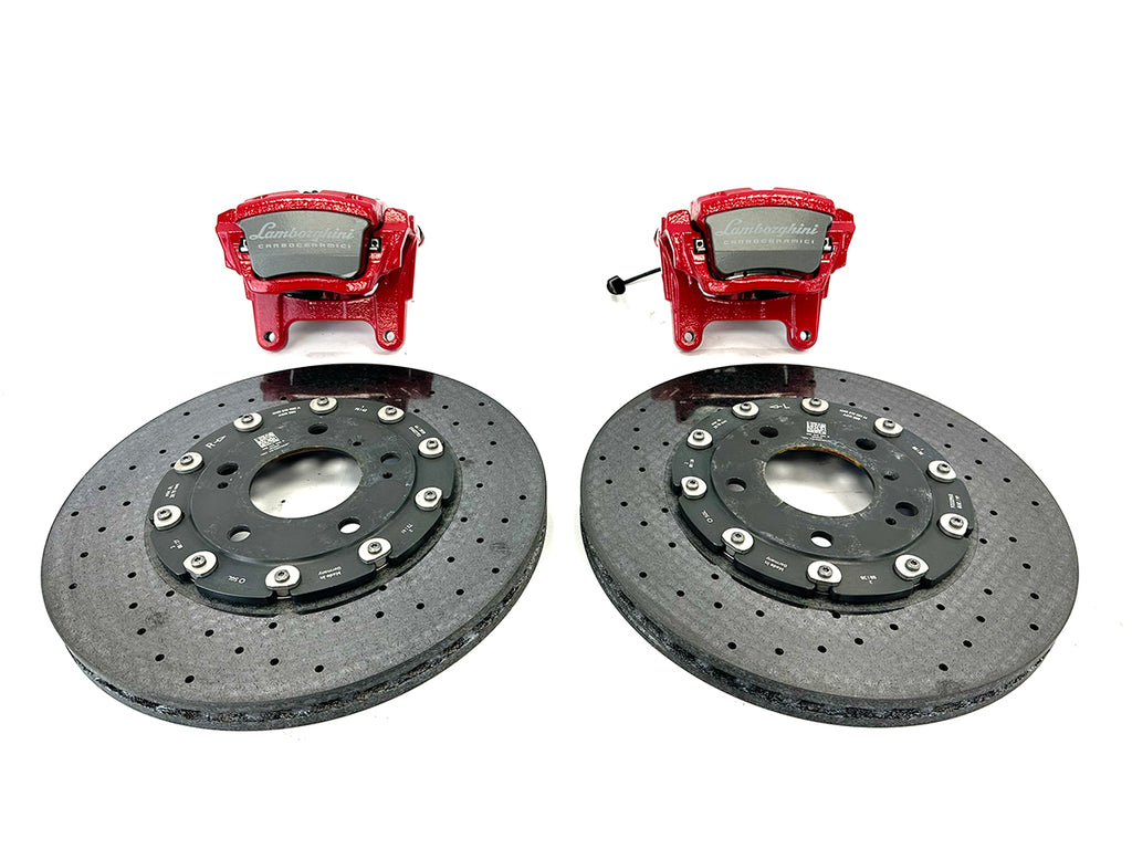 LAMBORGHINI URUS REAR CERAMIC BRAKE KIT CALIPARS + DISCS SET