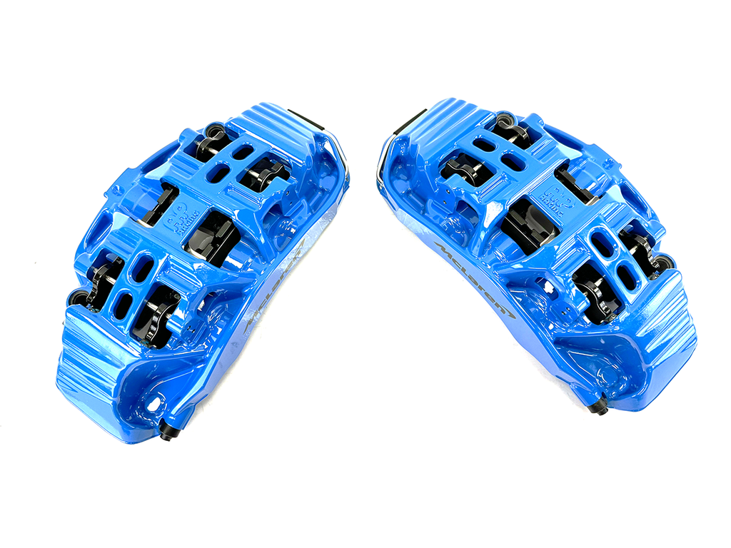 MCLAREN 765LT FRONT TRACK PACK CERAMIC CALIPARS MSO BLUE 14CA023RP