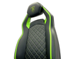 Load image into Gallery viewer, LAMBORGHINI AVENTADOR S AD-PERSONAN BLACK/ VERDE FEAUNS &quot;GREEN&quot; ACCENTS COMFORT SEATS