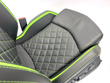 Load image into Gallery viewer, LAMBORGHINI AVENTADOR S AD-PERSONAN BLACK/ VERDE FEAUNS &quot;GREEN&quot; ACCENTS COMFORT SEATS