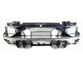 LAMBORGHINI AVENTADOR ULTIMAE/ SVJ CARBON REAR BUMPER WITH CENTER GRILL