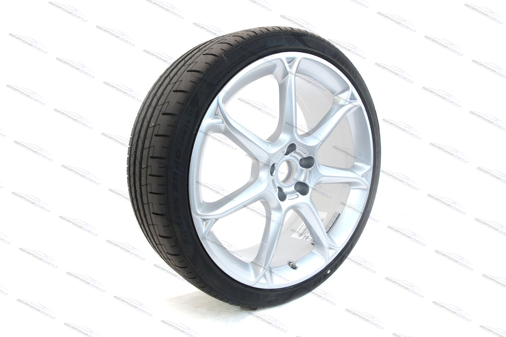 MCLAREN GT STD 7 SPOKE 20''-21'' ALLOY WHEELS WITH PIRELLI P ZERO TYRES