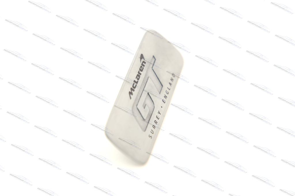 MCLAREN GT CENTRE CONSOLE PLAQUE