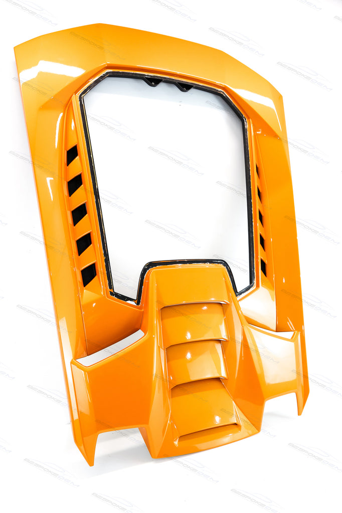 LAMBORGHINI HURACAN PERFORMANTE REAR ENGINE COVER (ORANGE) 4T0827023H