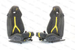 Load image into Gallery viewer, LAMBORGHINI HURACAN PERFORMANTE COMFORT SEATS IN BLACK-YELLOW