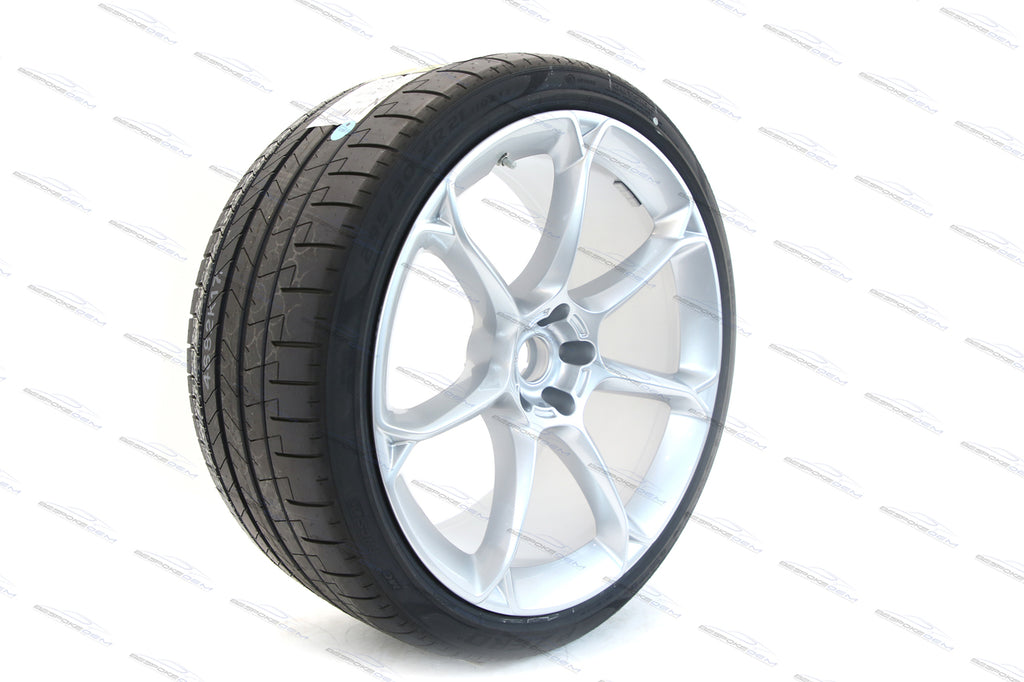 MCLAREN GT STD 7 SPOKE 20''-21'' ALLOY WHEELS WITH PIRELLI P ZERO TYRES