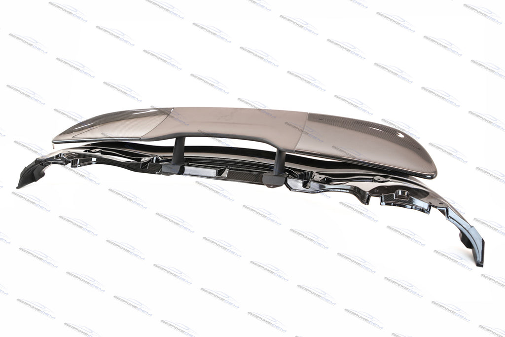 MCLAREN 600LT MSO CARBON FIBRE REAR SPOILER COMPLETE KIT 13AB729RP
