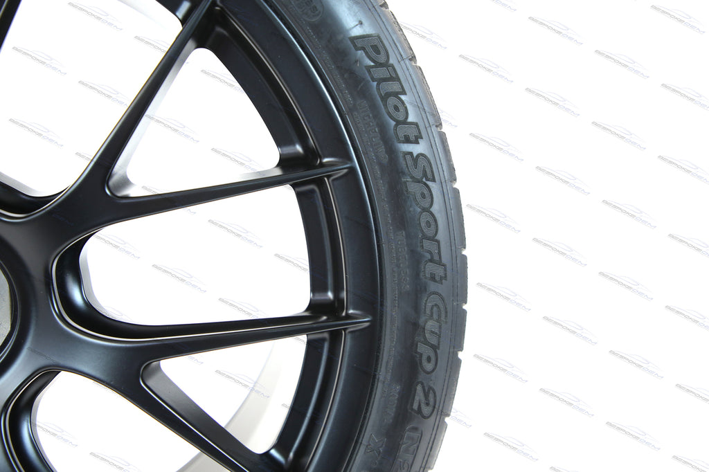 PORSCHE 991.2 GT2-RS WEISSACH MAGNESIUM WHEELS PACKAGE - BLACK