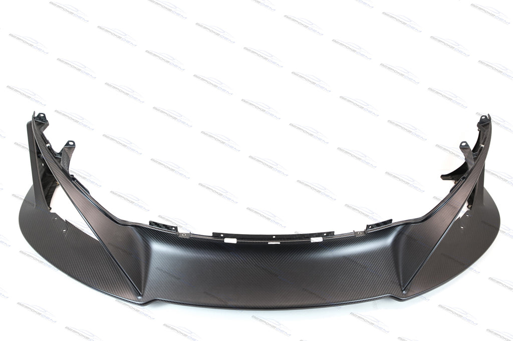 MCLAREN 675LT FRONT CARBON FIBRE BUMPER SPLITTER 11A9555RP
