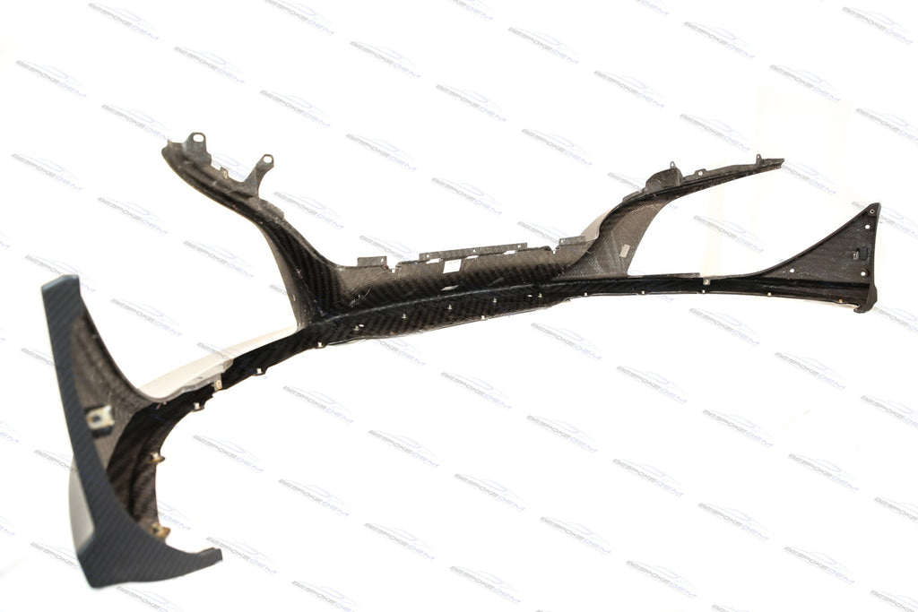MCLAREN 675LT FRONT CARBON FIBRE BUMPER SPLITTER 11A9555RP