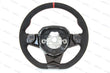 Load image into Gallery viewer, LAMBORGHINI AVENTADOR SVJ ALCANTARA STEERING WHEEL - BLACK/ RED 470419091R