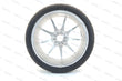 Load image into Gallery viewer, MCLAREN SENNA ALLOY SILVER WHEELS SET WITH PIRELLI TROFEO TYRES