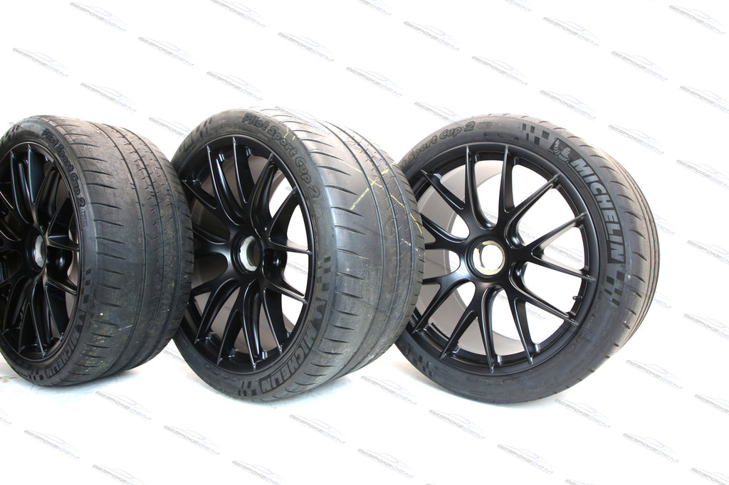 PORSCHE 991.2 GT2-RS WEISSACH MAGNESIUM WHEELS PACKAGE - BLACK