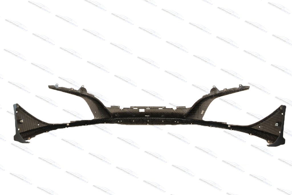 MCLAREN 675LT FRONT CARBON FIBRE BUMPER SPLITTER 11A9555RP