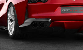 FERRARI 812 SUPERFAST CERAMIC COATED TAILPIPES - BLACK