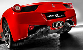 FERRARI 458 TITANIUM TAILPIPES