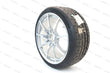 Load image into Gallery viewer, MCLAREN SENNA ALLOY SILVER WHEELS SET WITH PIRELLI TROFEO TYRES