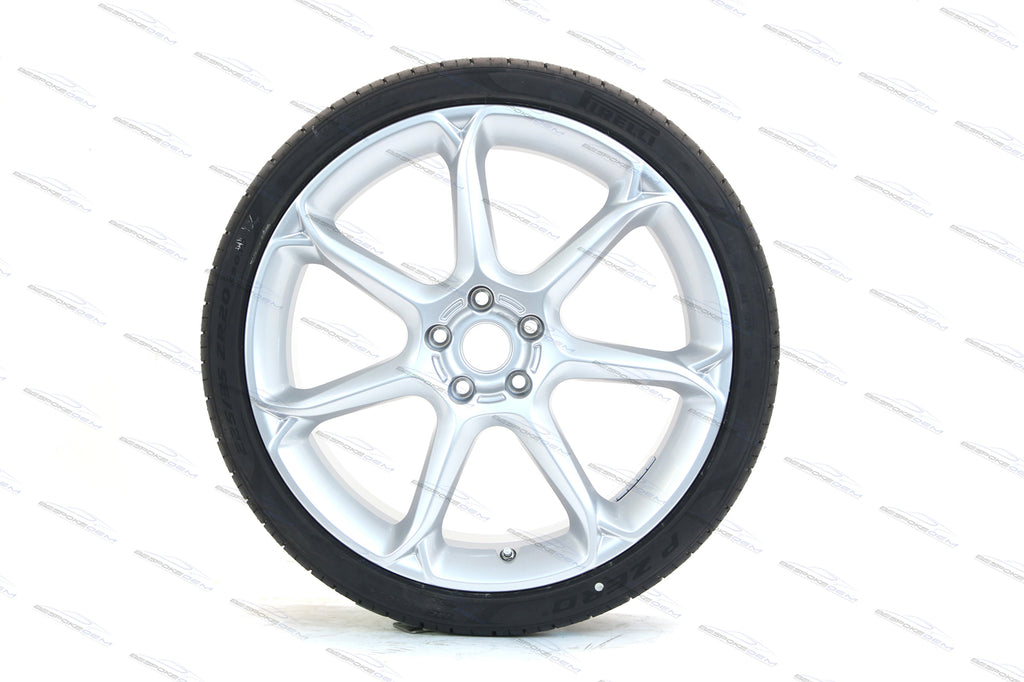 MCLAREN GT STD 7 SPOKE 20''-21'' ALLOY WHEELS WITH PIRELLI P ZERO TYRES