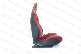 MCLAREN 675LT BLACK/ RED COMFORT MANUAL DRIVER SEAT