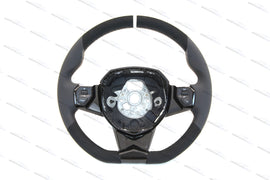 LAMBORGHINI AVENTADOR SVJ ALCANTARA/ LEATHER STEERING WHEEL - BLACK/ WHITE/ GOLD 470419091B