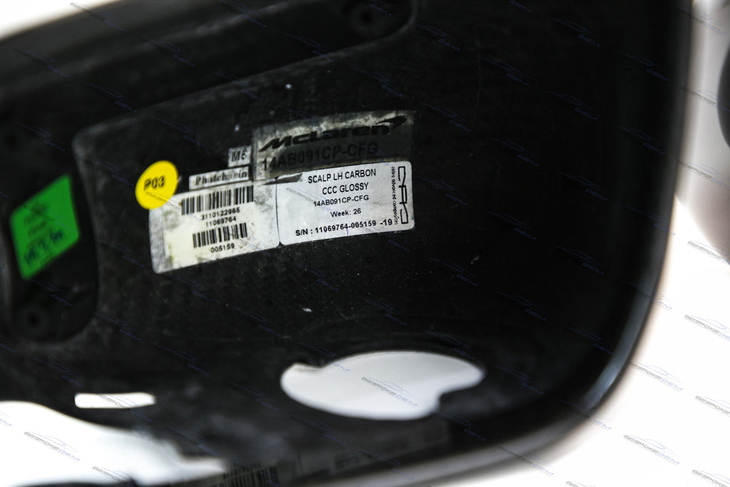 MCLAREN 720S CARBON FIBRE MIRROR CAPS COVERS 14AB091CP / 14AB092CP