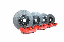 MCLAREN 600LT CARBON CERAMIC BRAKE KIT - RED 14CA139CP /14CA140CP