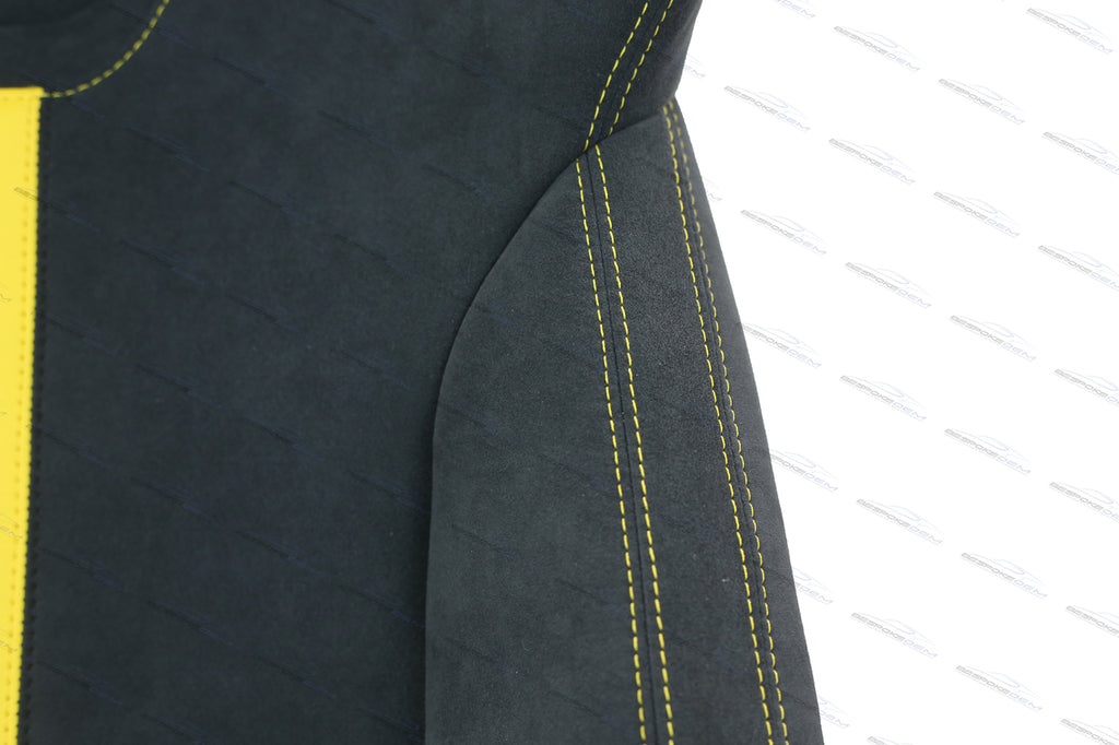 LAMBORGHINI HURACAN PERFORMANTE COMFORT SEATS IN BLACK-YELLOW