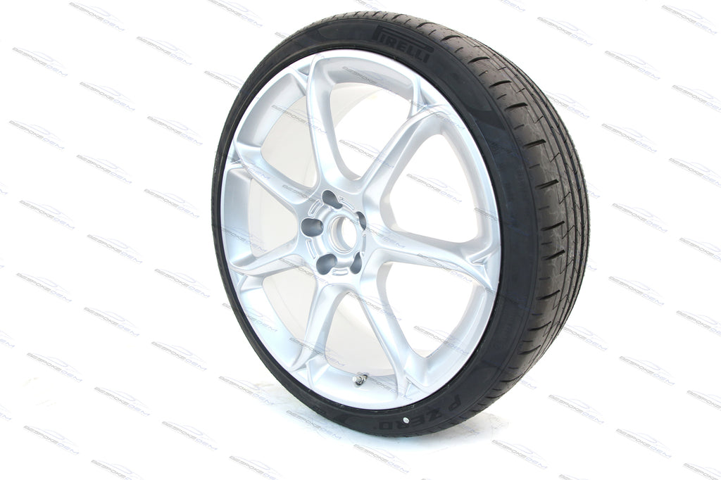 MCLAREN GT STD 7 SPOKE 20''-21'' ALLOY WHEELS WITH PIRELLI P ZERO TYRES