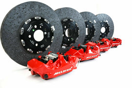 MCLAREN 600LT CARBON CERAMIC BRAKE KIT - RED 14CA139CP /14CA140CP