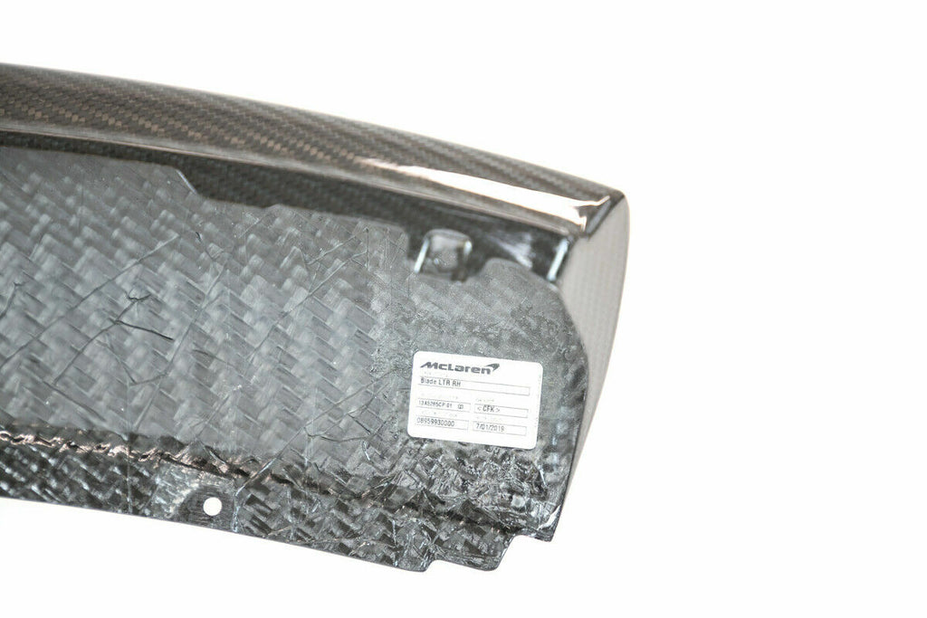 MCLAREN 570S CARBON FRONT BUMPER SIDE SPLITTERS 13A5261CP 13A5285CP