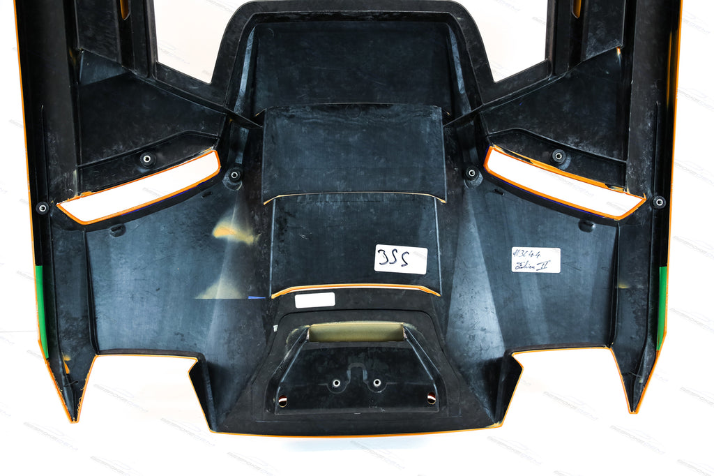 LAMBORGHINI HURACAN PERFORMANTE REAR ENGINE COVER (ORANGE) 4T0827023H