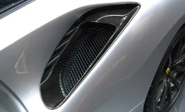 FERRARI 488 PISTA CARBON FIBRE FENDER VENTS