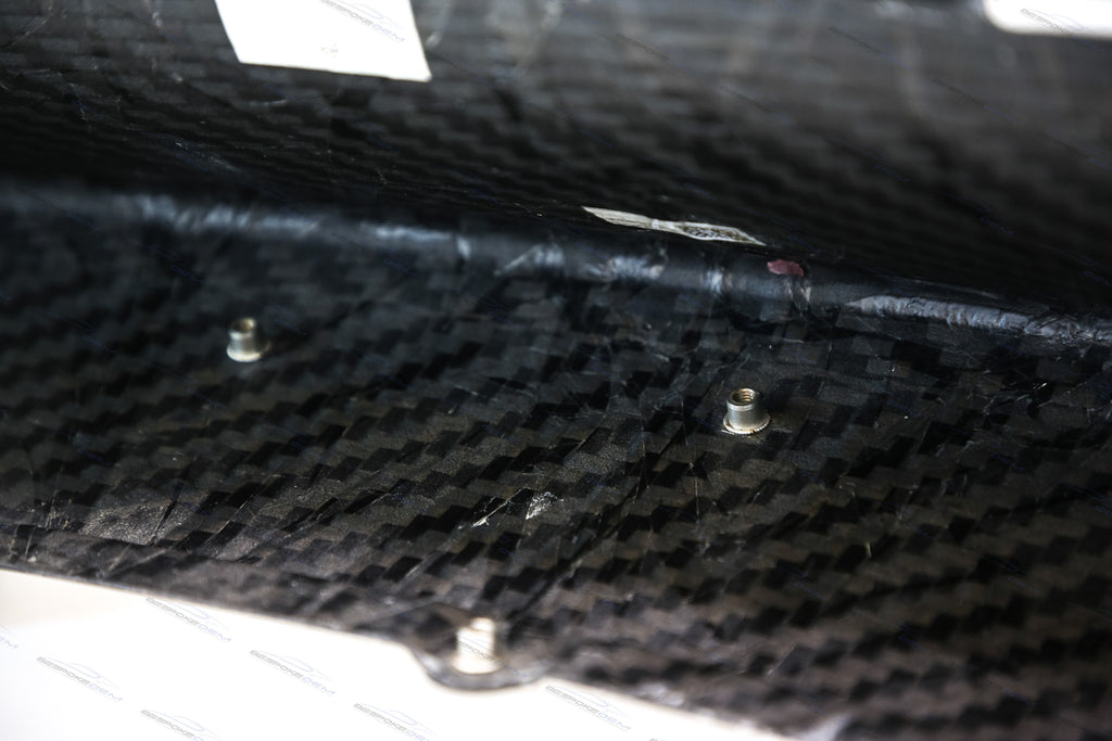 MCLAREN 675LT FRONT CARBON FIBRE BUMPER SPLITTER 11A9555RP