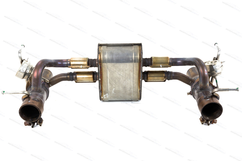 FERRARI 488 GTB OEM REAR EXHAUST SILENCER - BACK BOX