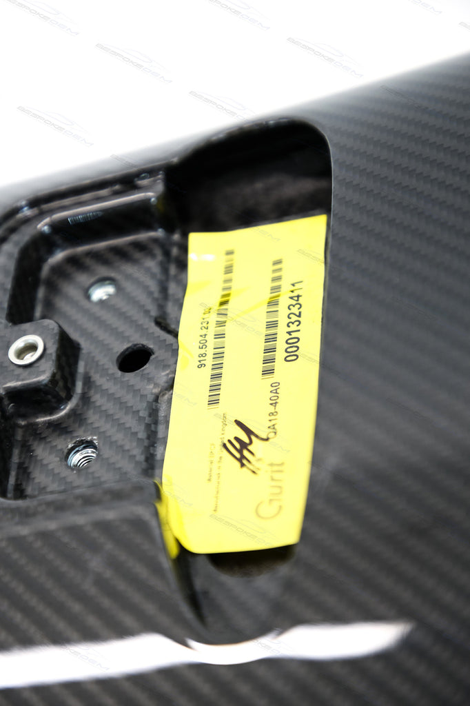 PORSHCE 918 CARBON FIBRE WEISSACH PACK SPOILER 91850423103A3G