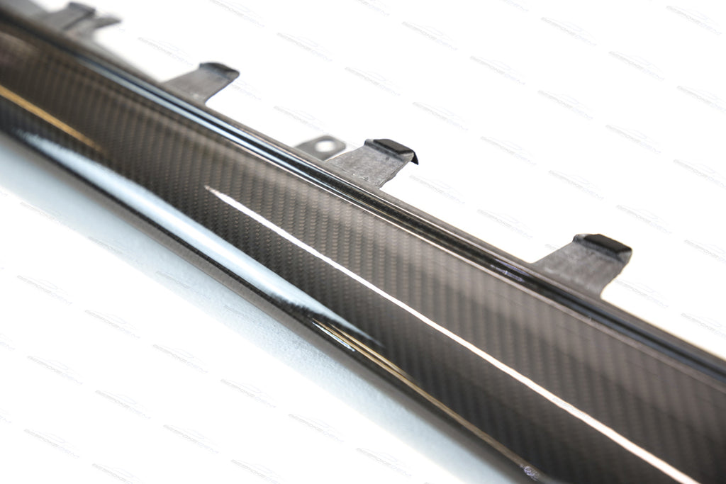 MCLAREN 600LT VISABLE CARBON FIBRE SIDE SKIRTS SET (COMPLETE)