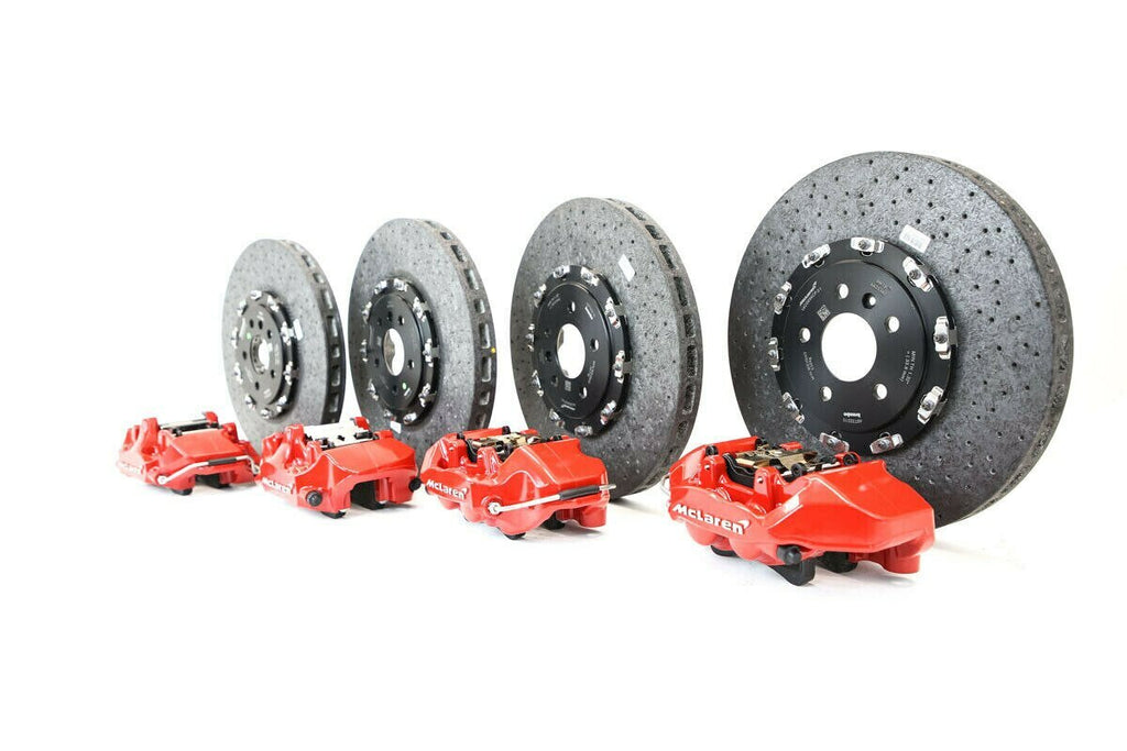 MCLAREN 720S CARBON CERAMIC BRAKE KIT - RED