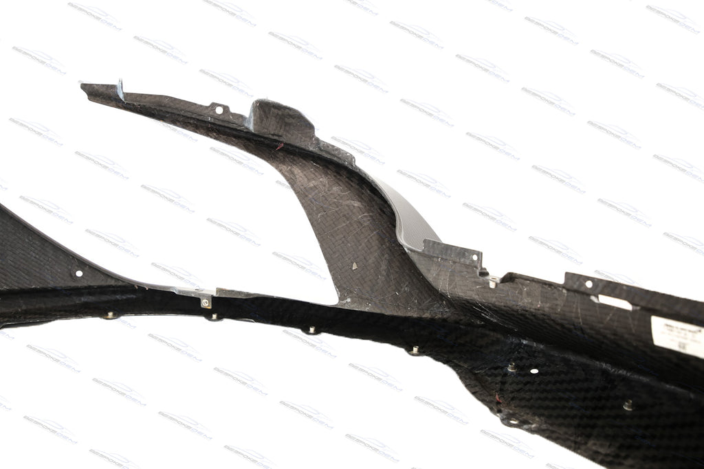 MCLAREN 675LT FRONT CARBON FIBRE BUMPER SPLITTER 11A9555RP
