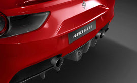 FERRARI 488 GTB CERAMIC COATED TAILPIPES - BLACK